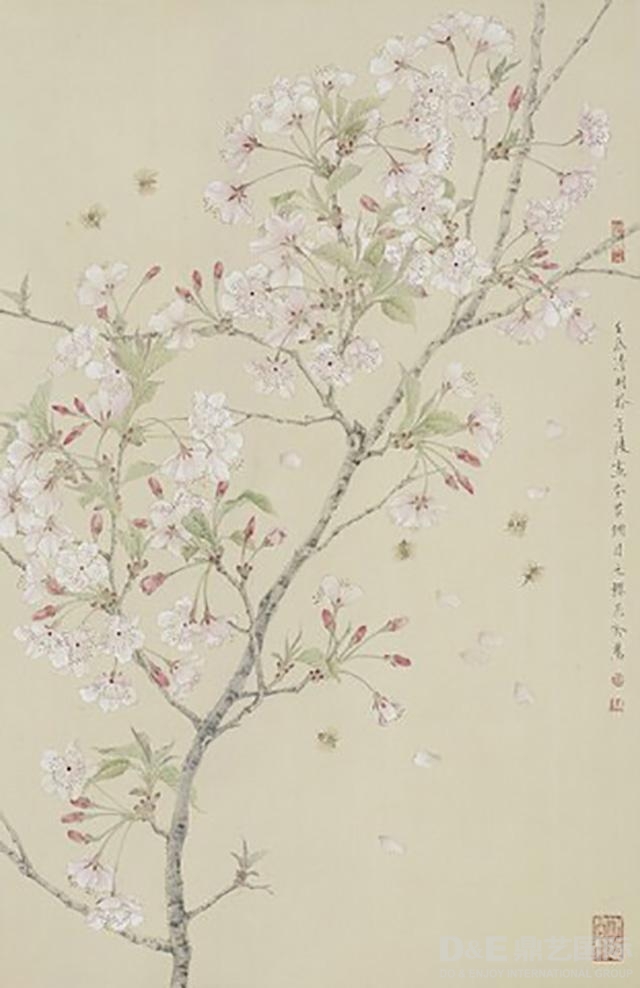 立春《本草纲目之樱花》2012年