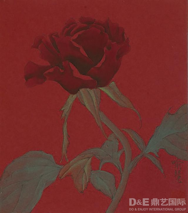 《玫瑰》2007年（红底）