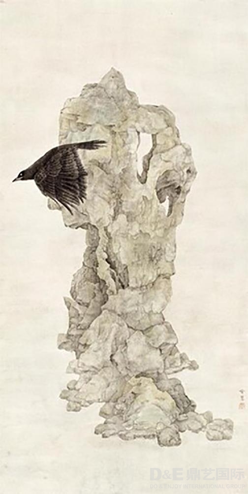 《夏园掠影》江苏省国画院收藏